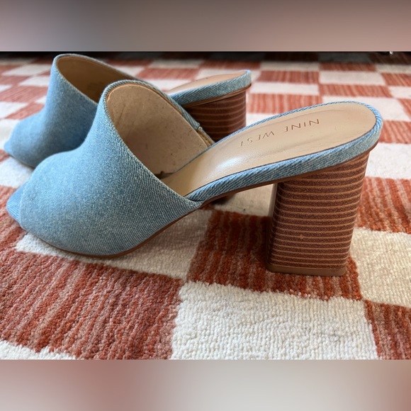 Nine West Shoes - Nine West - denim mules